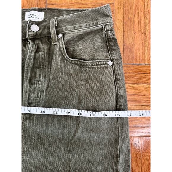 Citizens of Humanity JEANS Jolene High Rise Vintage Straight STORM SIZE 24 - Picture 6 of 16